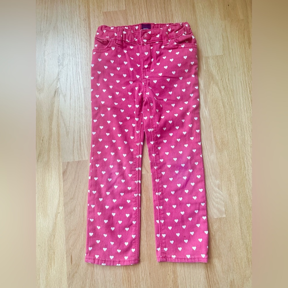 Gap 3t heart jeans valentines